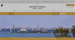 Desktop Screenshot of antonyhotel.it